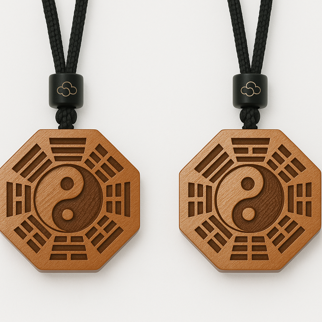 DAOCALM Blessed Peachwood Bagua Yin Yang Pendant | Limited Edition