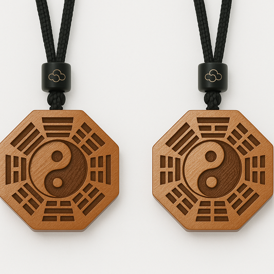 DAOCALM Blessed Peachwood Bagua Yin Yang Pendant | Limited Edition